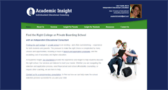 Desktop Screenshot of academic-insight.com